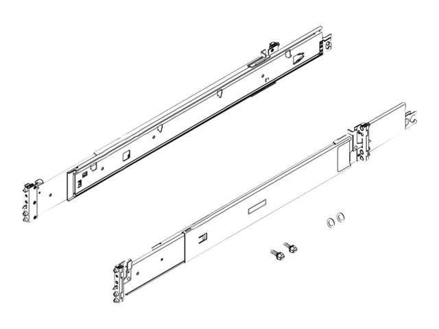 ThinkSystem SR670 V2 Toolless Slide Rail
