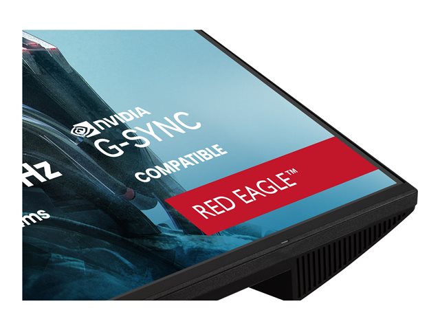 27\"WIDE LCD, G-Master Red Eagle, 2560 x 1440, QHD 200 Hz Fast IPS panel, LED Bl., USB-Hub (2xOut v3.2 + 2xUSB-C(5 Watt)), Pivot, Height Adjust.(15cm), 350 cd/m², 1200:1 Static Contrast, 80.000.000:1 ACR, Speakers, DisplayPort(G-SYNC Compatible, Max 2