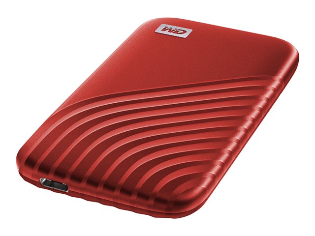 WD MY PASSPORT SSD 500GB RED COLOR