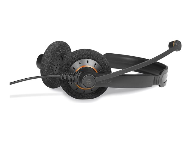 EPOS IMPACT SC 60 USB ML - Headset - on-ear - wired - USB - black with orange colour highlights