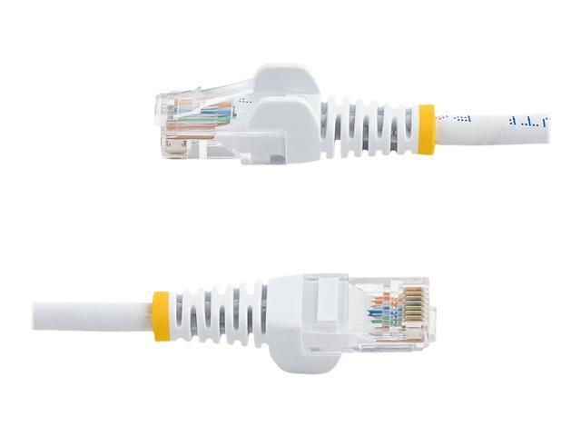 StarTech.com 10m White Cat5e / Cat 5 Snagless Ethernet Patch Cable 10 m - Patch cable - RJ-45 (M) to RJ-45 (M) - 10 m - UTP - CAT 5e - snagless - white