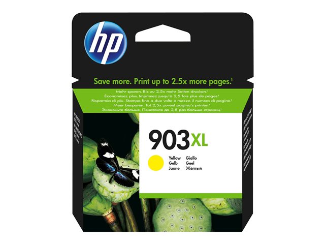 HP 903XL - 8.5 ml - High Yield - yellow - original - blister - ink cartridge - for Officejet 69XX, Officejet Pro 69XX