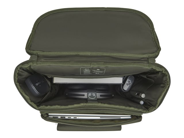 HP - Notebook carrying case - modular - 15.6\" - grey, green