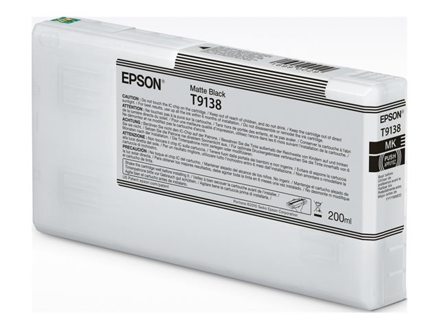 T9138 Matte Black Ink Cartridge (200ml)