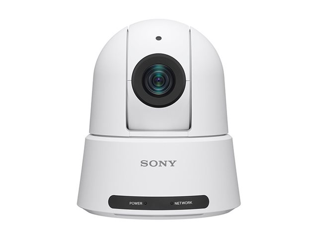 Sony SRG-A12 - Conference camera - PTZ - turret - colour (Day&Night) - 8.5 MP - 3840 x 2160 - auto iris - motorized - 1700 TVL - audio - wired - SDI, HDMI - LAN - H.264, H.265 - PoE Plus Class 4