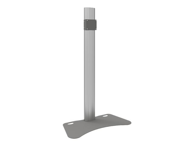 SmartMetals - Stand - fixed - for flat panel - dark grey, aluminium - screen size: up to 90\" - floor-standing