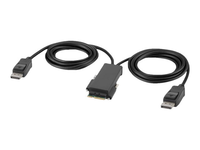 Belkin Modular Secure Dual Head - KVM switch - 4 x KVM port(s) - 1 local user - desktop - TAA Compliant