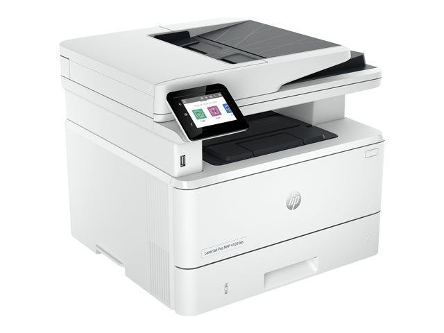 HP LaserJet Pro MFP 4102fdw - Multifunction printer - B/W - laser - Legal (216 x 356 mm) (original) - A4/Legal (media) - up to 38 ppm (copying) - up to 40 ppm (printing) - 350 sheets - 33.6 Kbps - Gigabit LAN, Wi-Fi(n), USB, USB host, Bluetooth, USB 2.0