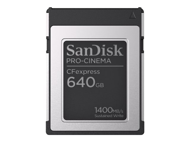 SanDisk PRO-CINEMA - Flash memory card - 640 GB - CFexpress Type B