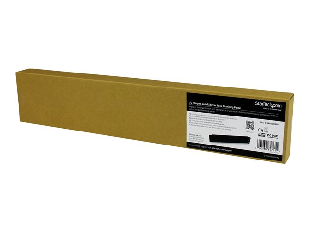 2U Hinged Solid Blank Rack Panel Server Rack Blanking / Filler Panel