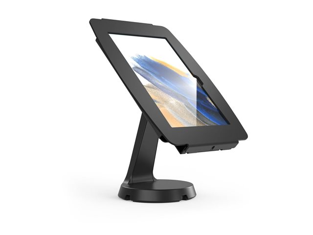 Compulocks Galaxy Tab Space Enclosure Mast Counter Stand - Space Mast - Mounting kit (enclosure, mast stand) - for tablet - lockable - steel, aluminium - black - screen size: 10.5\" - counter - for Samsung Galaxy Tab A8