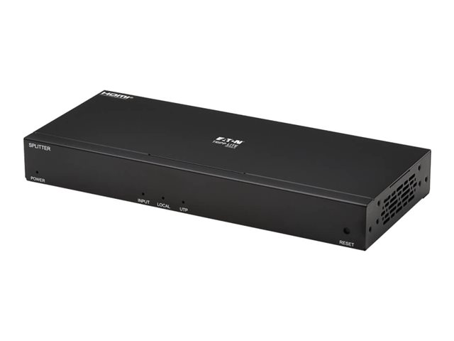 Eaton Tripp Lite Series HDMI over Cat6 Splitter - 4-Port 4K 60 Hz, HDR, 4:4:4, PoC, HDCP 2.2, 230 ft. (70.1 m), TAA - Video/audio extender - over CAT 6 - up to 70.1 m - TAA Compliant - for P/N: B127A-1P0-PH