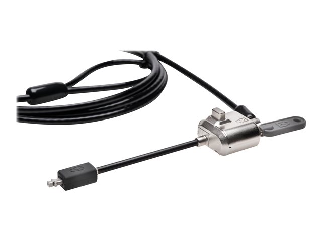 Kensington MiniSaver Mobile Lock - Notebook locking cable - black - 1.8 m