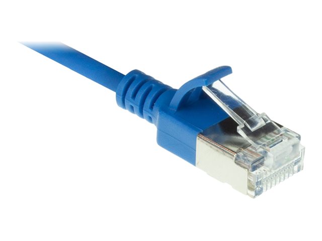 CAT6A U/FTP SLIMLINE BU 1.50M. 1 stk