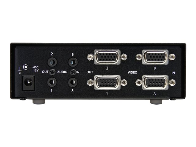 StarTech.com 2x2 VGA Matrix Video Switch Splitter with Audio - Video/audio switch - desktop - ST222MXA - Video/audio switch - desktop - for P/N: IM12D1500P, SVA12M2NEUA, SVA12M5NA