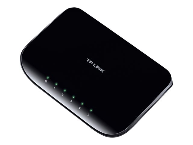 TP-LINK TL-SG1005D 5-Port Gigabit Desktop Switch - Switch - 5x 10/100/1000 - desktop