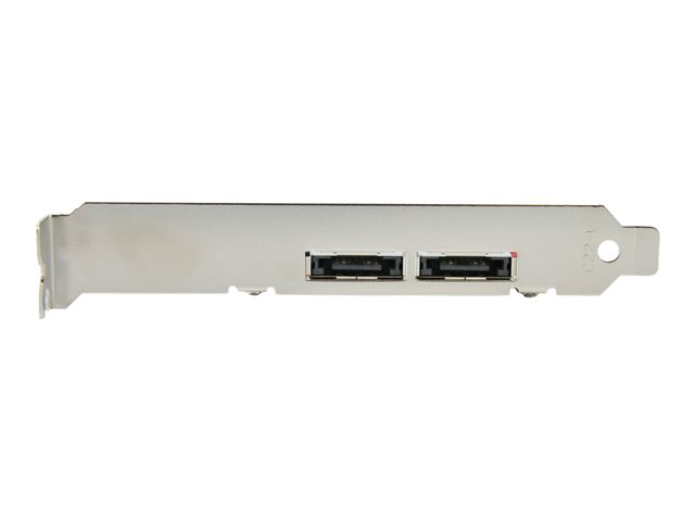 StarTech.com 2 Port SATA 6 Gbps PCI Express eSATA Controller Card - Storage controller - 2 Channel - eSATA 6Gb/s - 6 Gbit/s - PCIe - PEXESAT32 - Storage controller - 2 Channel - eSATA 6Gb/s - PCIe - for P/N: BNDTB10GI, BNDTB210GSFP, BNDTB310GNDP, BNDTB410GSFP, BNDTB4M2E1, BNDTBUSB3142