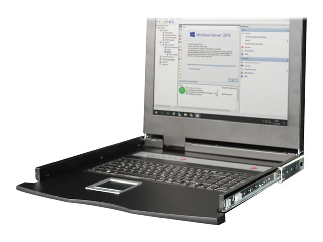 19IN LCD KVM Console 16-Port VGA