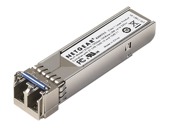 NETGEAR ProSafe AXM763 - SFP+ transceiver module - 10GbE - 10GBase-LRM - LC multi-mode - up to 260 m - for NETGEAR M4300-28G-PoE+