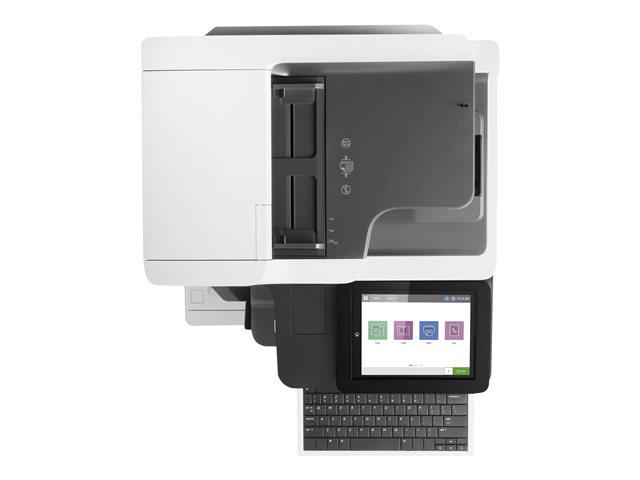 HP LaserJet Enterprise Flow MFP M635z - Multifunction printer - B/W - laser - 216 x 864 mm (original) - A4/Legal (media) - up to 61 ppm (printing) - 3200 sheets - 33.6 Kbps - USB 2.0, Gigabit LAN, USB 2.0 host