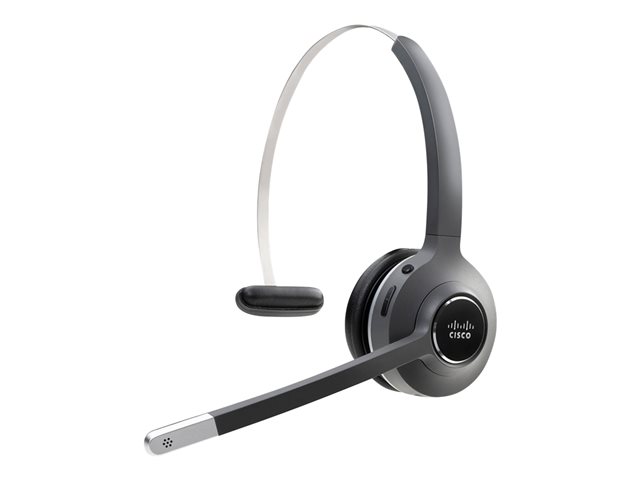 Cisco 561 Wireless Single - Headset - on-ear - convertible - DECT - wireless - with Standard Base Station - for IP Phone 68XX, 78XX, 88XX, Unified IP Phone 79XX
