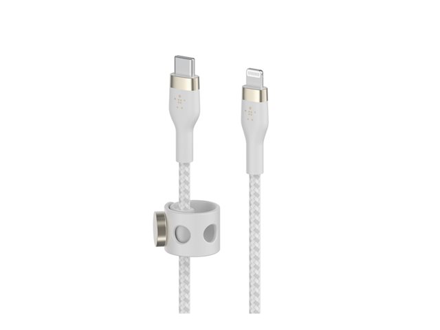 Belkin BoostCharge - Lightning cable - 24 pin USB-C male to Lightning male - 3 m 