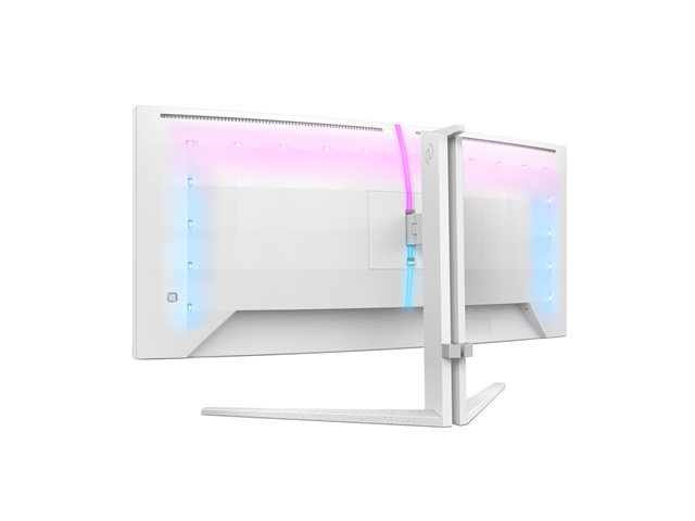 Philips Evnia 5000 34M2C5501A - LED monitor - gaming - curved - 34\" - 3440 x 1400 WQHD @ 180 Hz - Fast VA - 300 cd/m² - 4000:1 - DisplayHDR 400 - 0.5 ms - 2xHDMI, DisplayPort - speakers - white
