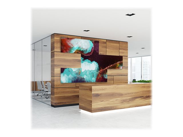 Chief TiLED - Bevestigingskit (bevestigingsvoet, 2 aansluitingen verticale beugel, 4 beugels met as-aanpassing) - voor 5 LCD-schermen - schermgrootte: 27\" - te bevestigen aan de muur - voor Philips 27BDL9112L, 27BDL9115L, 27BDL9119L