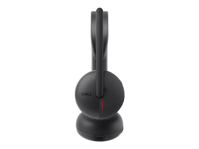 Dell Wireless Headset WL3024 - Headset - on-ear - Bluetooth - wireless - Certified for Microsoft Teams, Zoom Certified
