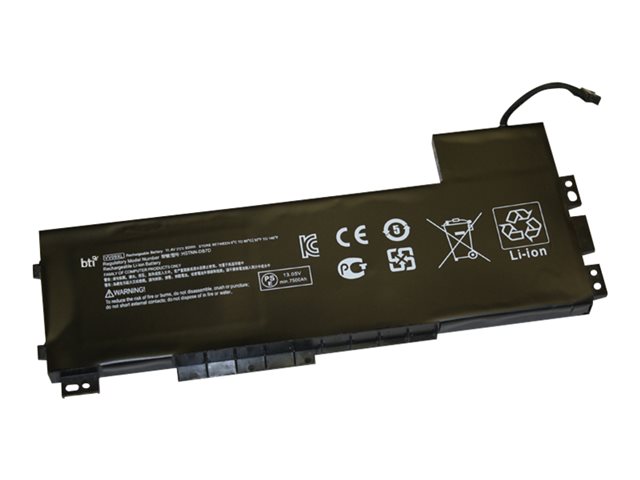 BTI 6C Battery HP ZBOOK 15 G3 OEM:VV09XL 808452-001 808398-2B2