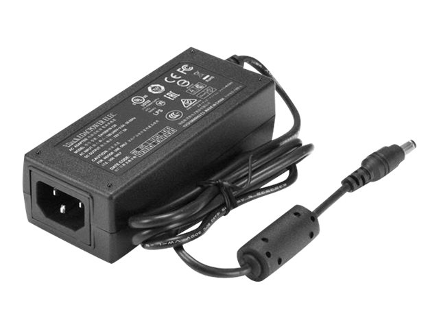 StarTech.com Replacement 12V DC Power Adapter - 12 Volts 5 Amps - Power adapter - AC 100-240 V - SVA12M5NA - Power adapter - AC 100-240 V - for StarTech.com 4-Port