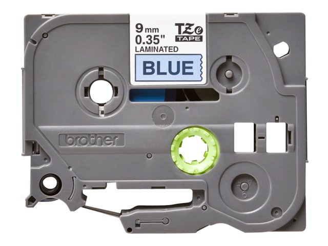 Brother TZe-521 - Black on blue - Roll (0.9 cm x 8 m) 1 cassette(s) laminated tape - for Brother PT-D210, D600, H110, H200, P-Touch PT-1005, E310, H107, P-Touch Cube Plus PT-P710