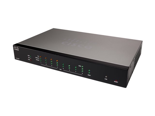 Cisco Small Business RV260P - Router 8-port switch - rack-mountable - remanufactured