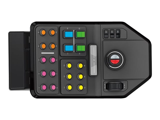 Logitech Heavy Equipment Side Panel - Flight simulator controller - wired - for PC