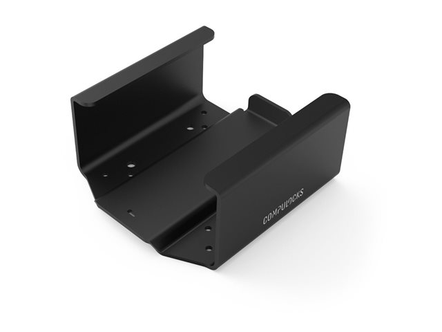 Compulocks Mac Mini Security Mount - System security mounting kit - wall mountable, desk mountable, under-desk mountable, on-the-monitor mountable - black