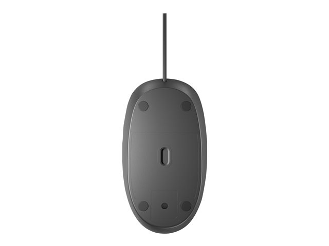 HP 125 - Mouse - wired - USB - black (pack of 120) - for HP 34, Elite Mobile Thin Client mt645 G7, Pro 290 G9, Pro Mobile Thin Client mt440 G3