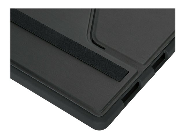 Targus Click-In - Flip cover for tablet - thermoplastic polyurethane (TPU) - black - 10.5\" - for Samsung Galaxy Tab A8
