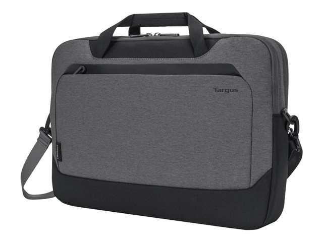 Targus Cypress Briefcase with EcoSmart - Notebook carrying case - 15.6\" - grey