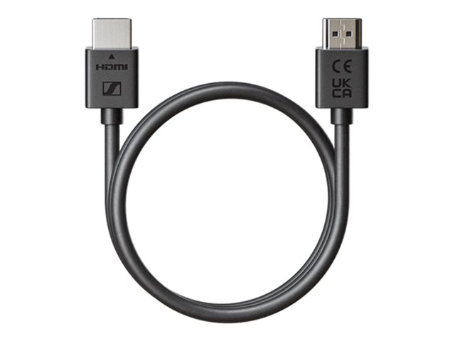 Sennheiser TeamConnect Bar M - Premium High Speed - HDMI cable with Ethernet - HDMI male to HDMI male - 1.5 m - for TeamConnect Bar M, S