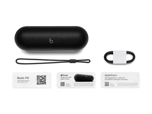 Beats Pill - Speaker - for portable use - wireless - Bluetooth - App-controlled - matte black