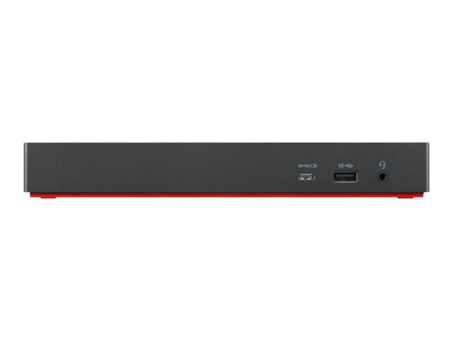 Lenovo ThinkPad Thunderbolt 4 WorkStation Dock - Port replicator - Thunderbolt 4 - 2 x DP, HDMI, 2 x Thunderbolt - 1GbE - 300 Watt - Campus