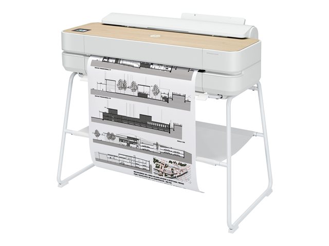HP DesignJet Studio - 24\" large-format printer - colour - ink-jet - 279 x 610 mm, Roll (61 cm x 45.7 m) - 2400 x 1200 dpi - up to 0.43 min/page (mono) / up to 0.43 min/page (colour) - USB 2.0, LAN, Wi-Fi