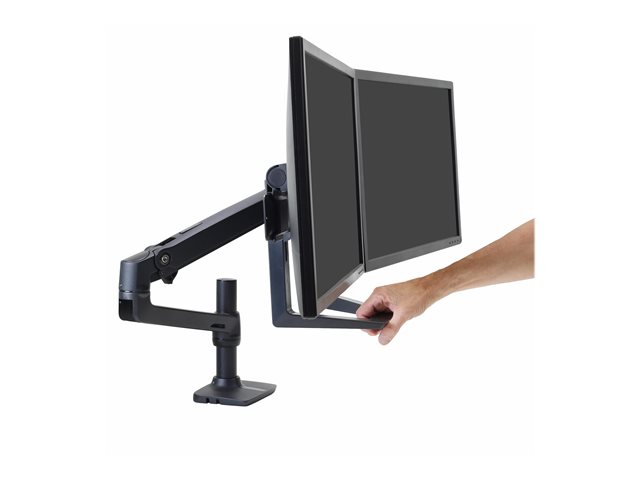 Ergotron LX - Mounting component (handle) - for LCD display - black - arm mountable - for P/N: 45-489-224