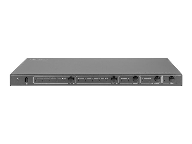 4x2 HDMI Matrix Switch 4K/60Hz Scaler