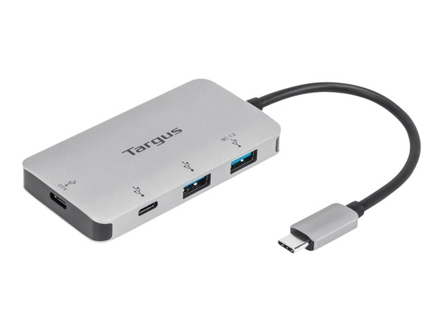 Targus - Hub - 2 x USB 3.2 Gen 1 + 1 x USB-C 3.2 Gen 1 + 1 x USB-C 3.2 Gen 1 (power delivery) - desktop