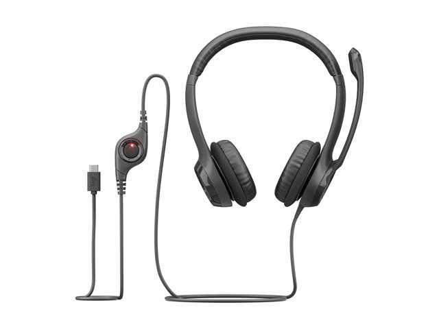 H390 USB-C Computer Headset MIDNIGHT BLA
