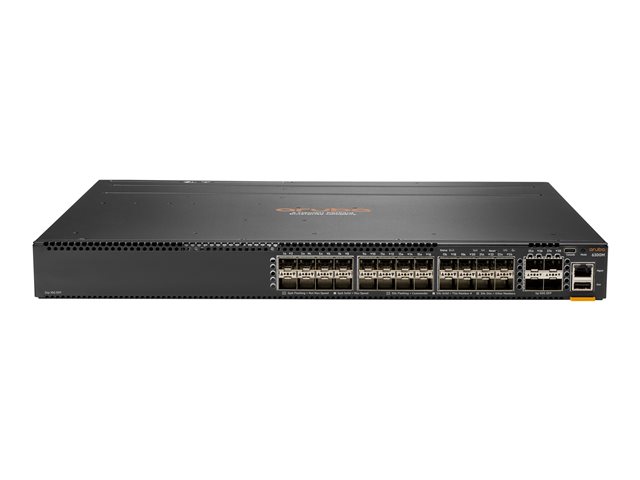 HPE Aruba 6300M - Switch - L3 - Managed - 24 x 1 Gigabit / 10 Gigabit SFP+ + 4 x 1 Gigabit / 10 Gigabit / 25 Gigabit / 50 Gigabit SFP56 (uplink / stacking) - front and side to back - rack-mountable