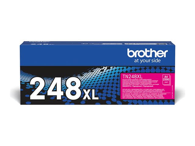 Brother TN248XLM - High Yield - magenta - original - box - toner cartridge - for Brother DCP-L3520, DCP-L3560, HL-L3220, HL-L3240, HL-L8240, MFC-L3760, MFC-L8390