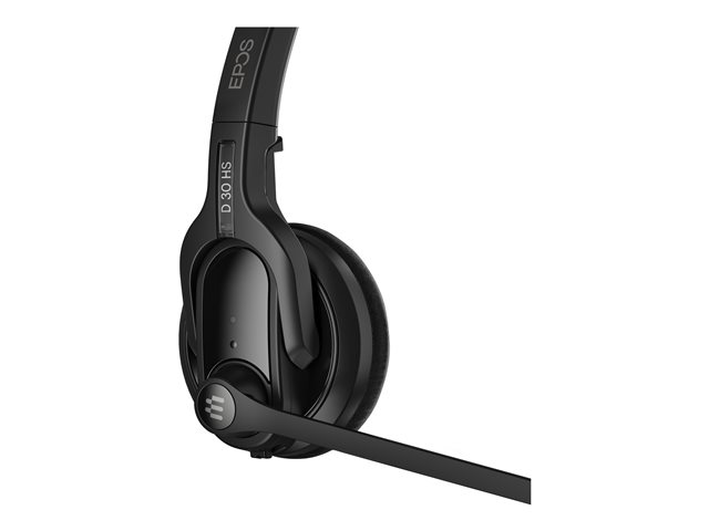 EPOS I SENNHEISER IMPACT D 30 USB ML - Headset - on-ear - convertible - DECT CAT-iq - wireless