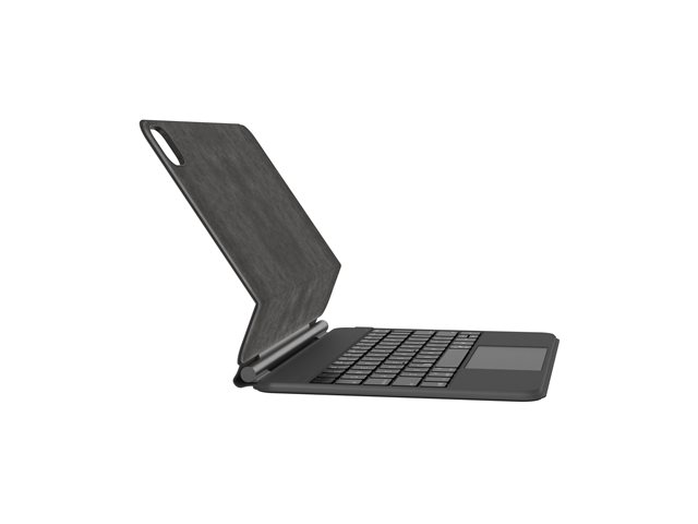 Belkin Connect Pro - Keyboard and folio case (protective case) - with magnetic stand - with touchpad - backlit - wireless - Bluetooth - QWERTY - Dutch - for Apple 12.9-inch iPad Pro Wi-Fi, Wi-Fi + Cellular